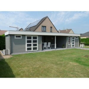 Poolhouse bois Minas Cezam