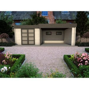 Poolhouse bois Minas Master