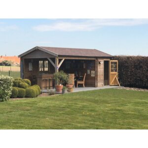 Poolhous bois Rodhaus