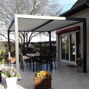 Pergola bioclimatique 3.60 x 3.00m